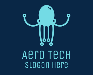 Startup Tech Octopus logo design