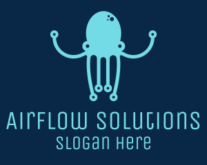 Startup Tech Octopus logo design