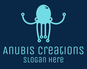 Startup Tech Octopus logo design