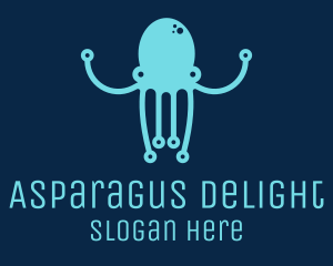 Startup Tech Octopus logo design