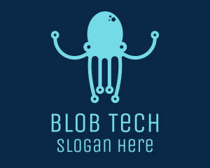 Startup Tech Octopus logo design