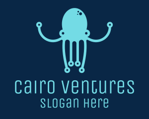 Startup Tech Octopus logo design