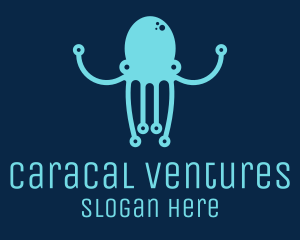 Startup Tech Octopus logo design