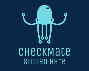 Startup Tech Octopus logo design