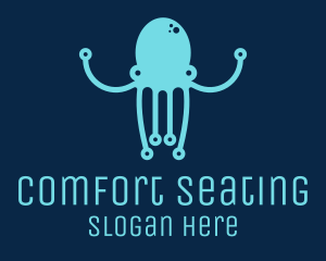 Startup Tech Octopus logo design