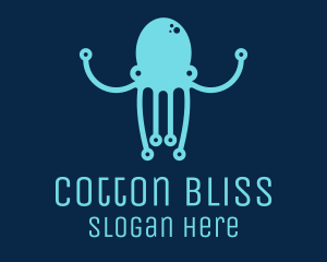 Startup Tech Octopus logo design