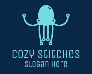 Startup Tech Octopus logo design