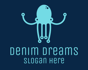 Startup Tech Octopus logo design