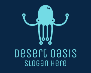 Startup Tech Octopus logo design