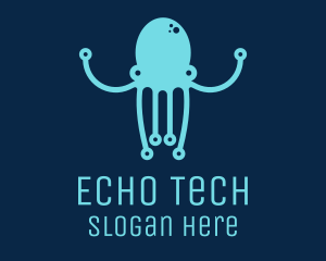 Startup Tech Octopus logo design