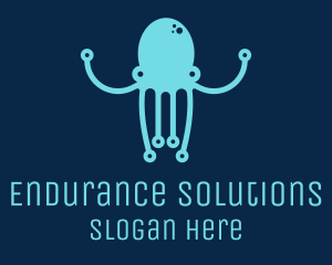 Startup Tech Octopus logo design