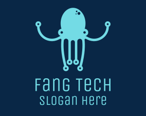 Startup Tech Octopus logo design