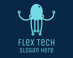 Startup Tech Octopus logo design