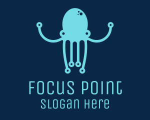 Startup Tech Octopus logo design