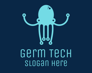 Startup Tech Octopus logo design