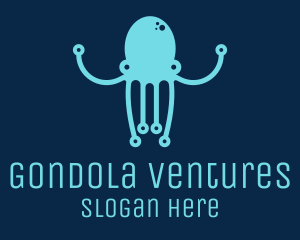 Startup Tech Octopus logo design