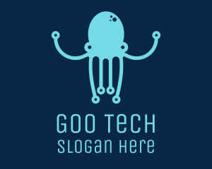 Startup Tech Octopus logo design