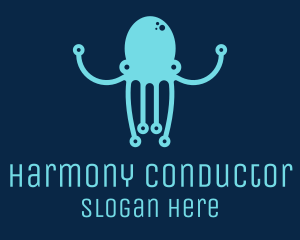 Startup Tech Octopus logo design