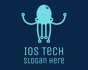 Startup Tech Octopus logo design