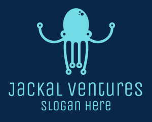 Startup Tech Octopus logo design