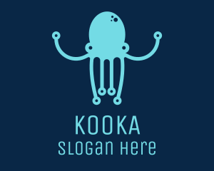 Startup Tech Octopus logo design