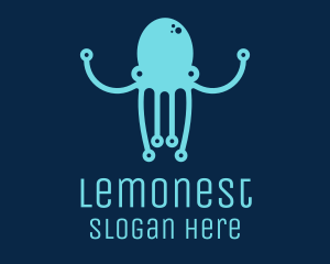 Networking - Startup Tech Octopus logo design