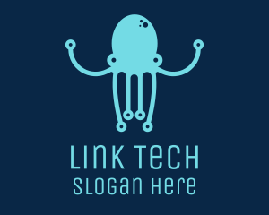 Startup Tech Octopus logo design