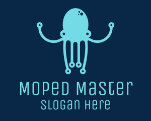 Startup Tech Octopus logo design