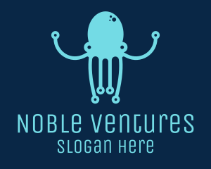 Startup Tech Octopus logo design