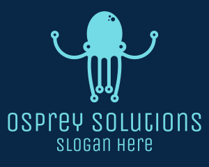 Startup Tech Octopus logo design