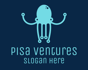 Startup Tech Octopus logo design