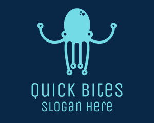 Startup Tech Octopus logo design