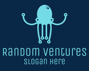 Startup Tech Octopus logo design