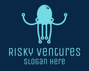 Startup Tech Octopus logo design