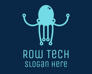 Startup Tech Octopus logo design