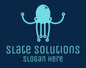 Startup Tech Octopus logo design