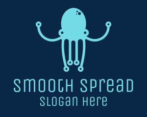 Startup Tech Octopus logo design