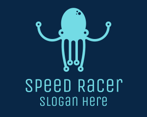 Startup Tech Octopus logo design