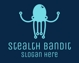 Startup Tech Octopus logo design