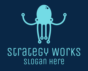 Startup Tech Octopus logo design