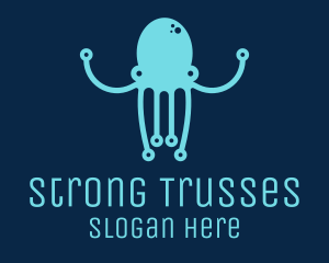 Startup Tech Octopus logo design