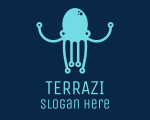 Startup Tech Octopus logo design