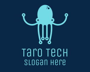 Startup Tech Octopus logo design