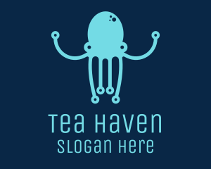 Startup Tech Octopus logo design