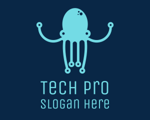 Tech - Startup Tech Octopus logo design