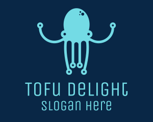 Startup Tech Octopus logo design