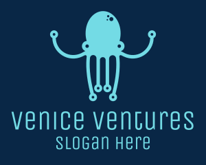 Startup Tech Octopus logo design