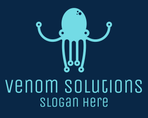 Startup Tech Octopus logo design