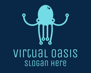 Startup Tech Octopus logo design