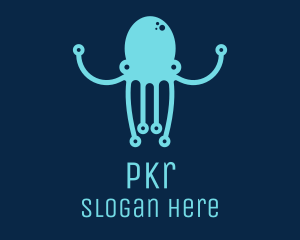 Startup Tech Octopus logo design